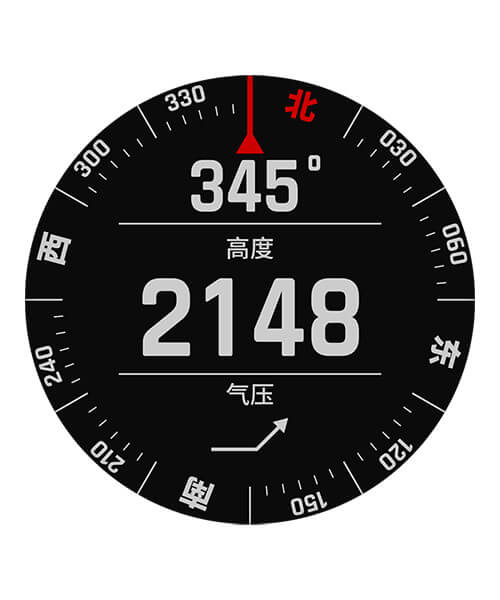 超长续航户外运动手表 - m6米乐官网注册 2 安夺二代手表界面图